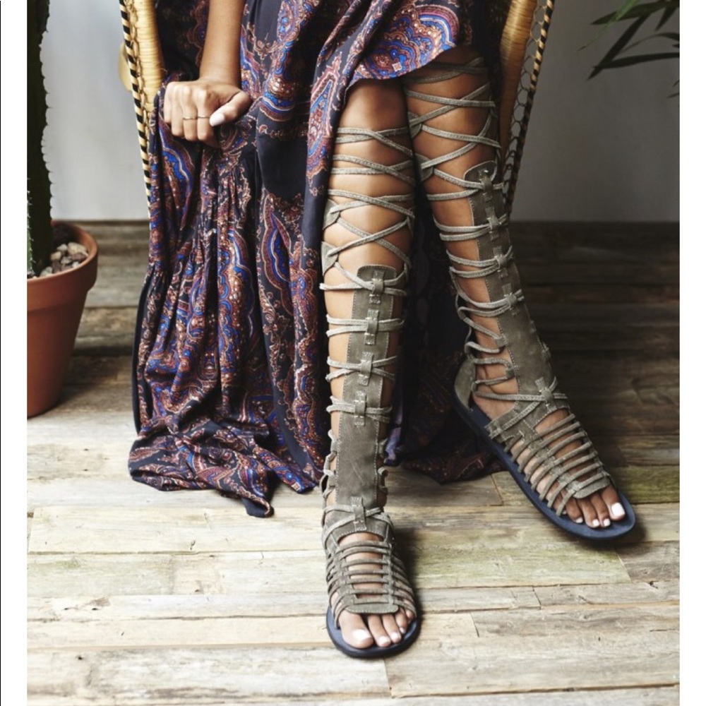 Free People Sun Seeker Gladiators